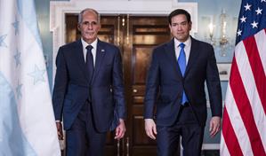 Marco Rubio recibe al presidente electo Asfura tras su pol&eacute;mica victoria en Honduras