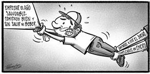 Caricatura de Noticiero Poteleche 15 enero 2026