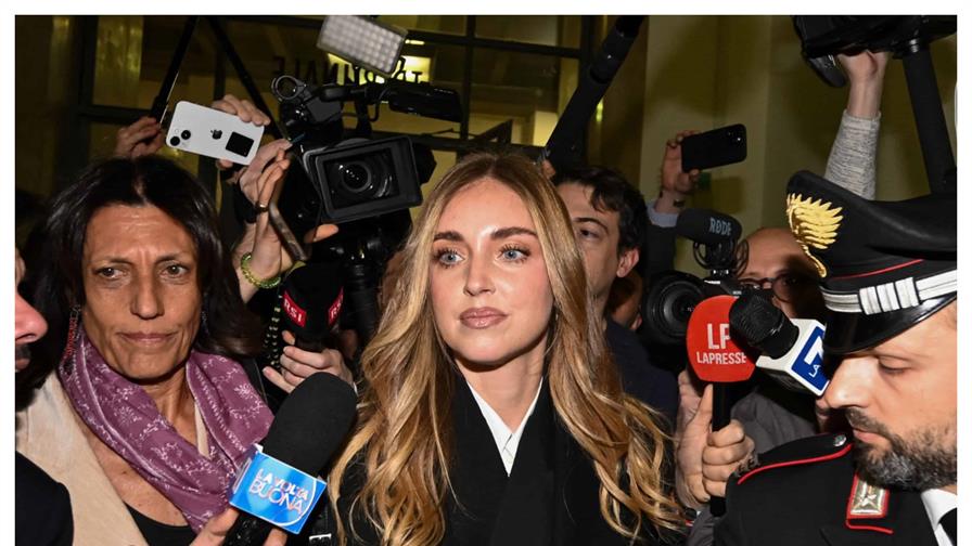 La influencer italiana Chiara Ferragni, absuelta en juicio por fraude en la promoci&oacute;n de dulces