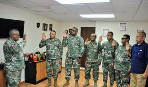 Nuevos integrantes Confederaci&oacute;n deportiva FFAA. Y PN. toman posesi&oacute;n