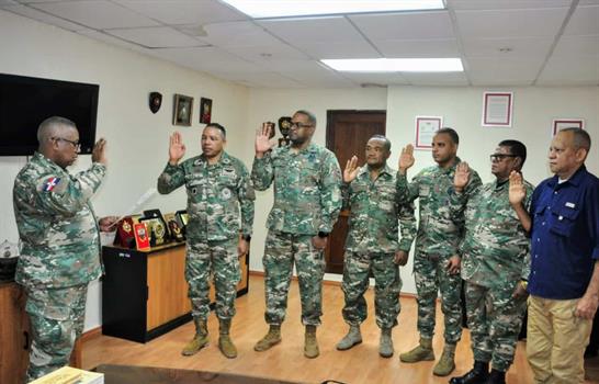 Nuevos integrantes Confederaci&oacute;n deportiva FFAA. Y PN. toman posesi&oacute;n