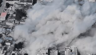 Un dron reduce a escombros una casa en Puerto Pr&iacute;ncipe durante operaci&oacute;n contra Barbecue