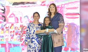 Voluntariado Banreservas premia a los ganadores del Concurso de Pintura Infantil Navide&ntilde;o