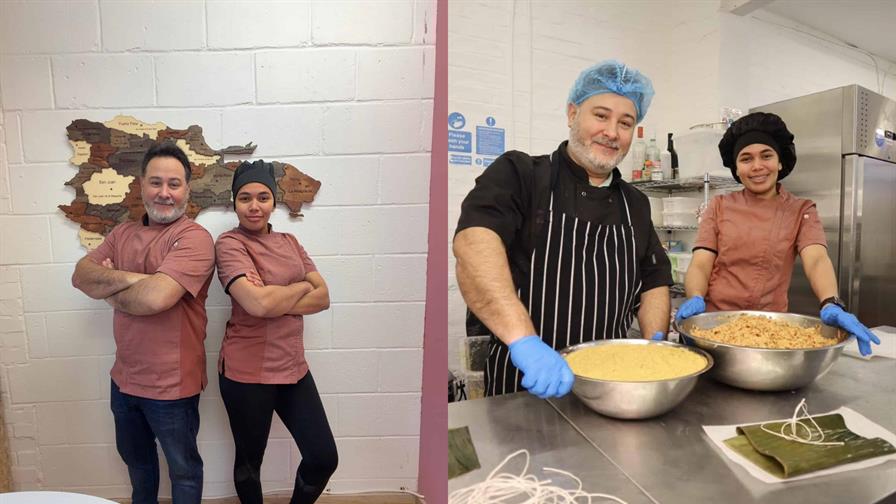 Luisa Sosa y Jos&eacute; Casasnovas, la dupla que pone su sello al bizcocho dominicano en Londres