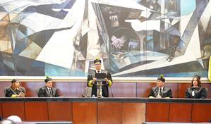 El presidente del TSE ataca la promoci&oacute;n de candidatos a destiempo porque afecta equidad en partidos