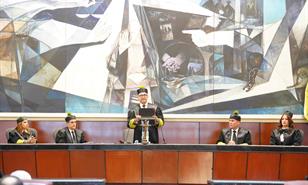 El presidente del TSE ataca la promoci&oacute;n de candidatos a destiempo porque afecta equidad en partidos