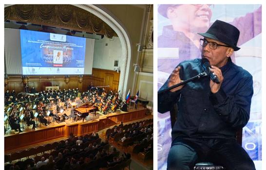 Ram&oacute;n Orlando llev&oacute; el merengue sinf&oacute;nico al Conservatorio Tchaikovsky de Mosc&uacute;