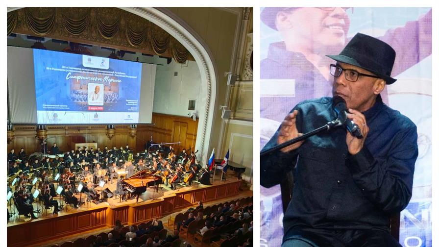 Ramón Orlando llevó el merengue sinfónico al Conservatorio Tchaikovsky de Moscú Ramón Orlando llevó el merengue sinfónico al Conservatorio Tchaikovsky de Moscú