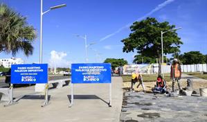 Malec&oacute;n Deportivo y Paseo 30 de Mayo alcanzan 85 % de ejecuci&oacute;n rumbo a  Juegos Centroamericanos