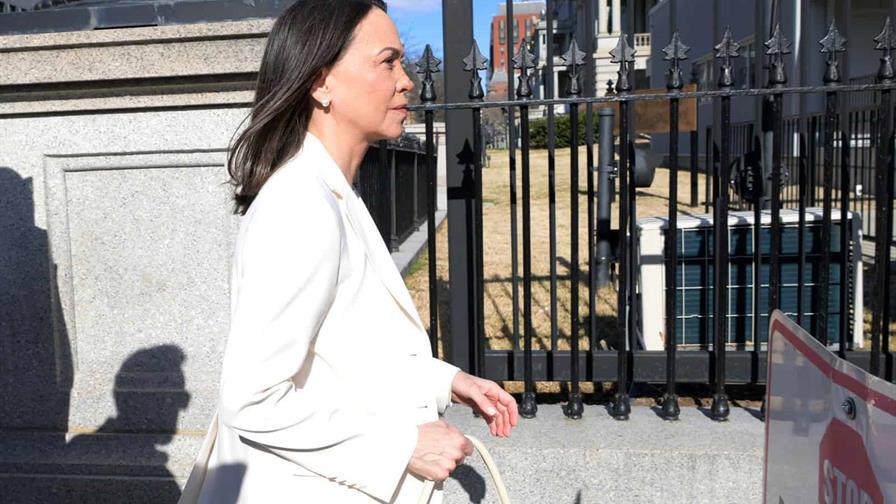 María Corina Machado dice que le presentó a Trump la medalla del Nobel de la Paz María Corina Machado dice que le presentó a Trump la medalla del Nobel de la Paz