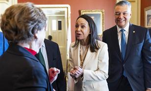 Machado, tras la reuni&oacute;n en la Casa Blanca: Contamos con Trump para la libertad de Venezuela