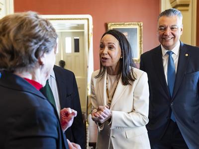 Corina Machado cuenta con Trump para la libertad de Venezuela