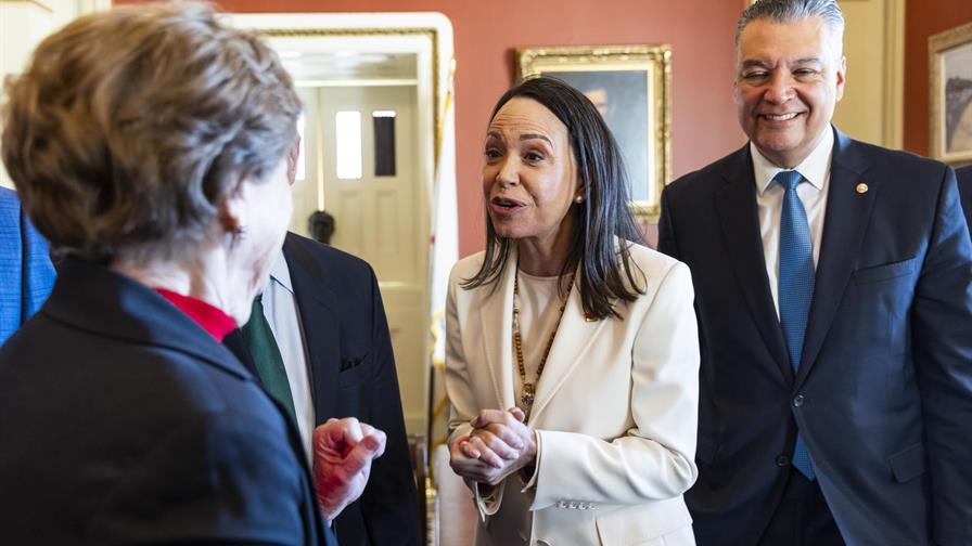 Concluye la reunión entre Trump y María Corina Machado en la Casa Blanca Concluye la reunión entre Trump y María Corina Machado en la Casa Blanca