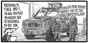 Caricatura de Noticiero Poteleche 17 enero 2026