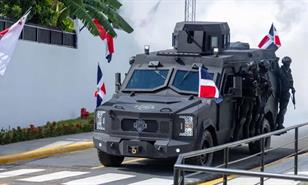 Gobierno presenta primer veh&iacute;culo militar blindado ensamblado en Rep&uacute;blica Dominicana