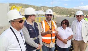 El Gobierno finaliza pruebas de las cuatro compuertas de la Presa de Monte Grande