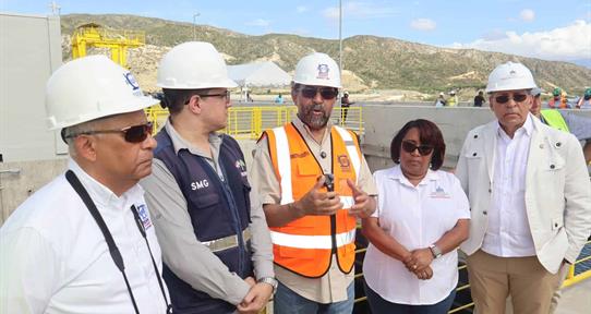 El Gobierno finaliza pruebas de las cuatro compuertas de la Presa de Monte Grande