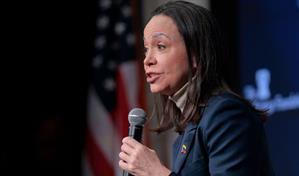 Machado dice que Venezuela ya empez&oacute; una transici&oacute;n y que Rodr&iacute;guez cumple &oacute;rdenes de EE. UU.