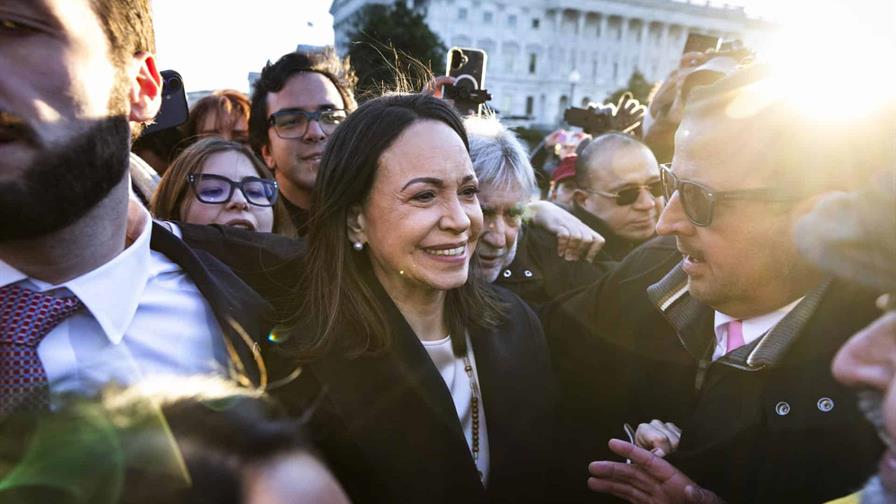 Pol&iacute;ticos noruegos critican entrega de Machado a Trump de medalla del Nobel de la Paz