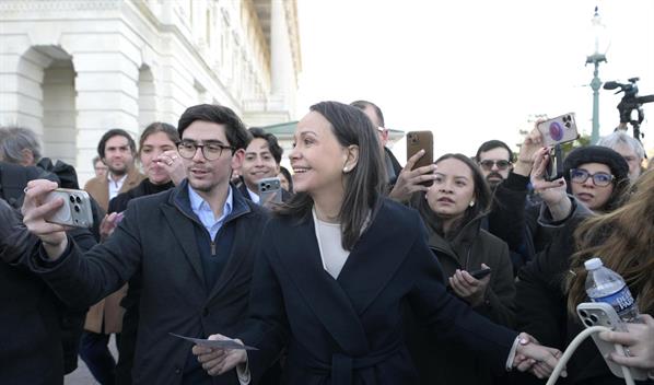 Machado espera ser presidenta de Venezuela cuando llegue el momento adecuado