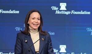 Corina Machado afirma que Delcy Rodr&iacute;guez est&aacute; cumpliendo &oacute;rdenes y le tiene terror a Trump