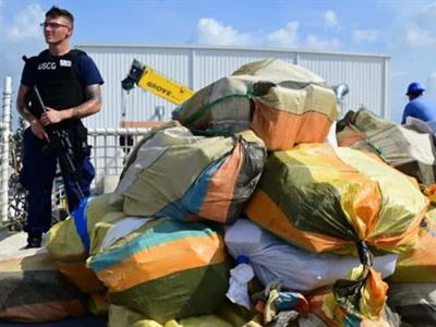 Más de una tonelada de cocaína incautada en el Caribe por EE. UU.
