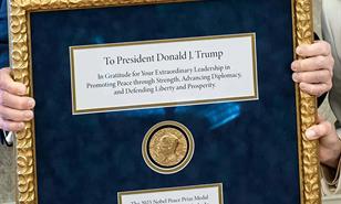 &iquest;Puede Trump quedarse con la medalla del Nobel de Mar&iacute;a Corina Machado?