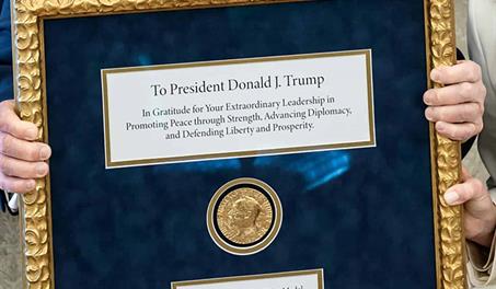 &iquest;Puede Trump quedarse con la medalla del Nobel de Mar&iacute;a Corina Machado?