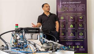 Joven dominicano crea una embarcaci&oacute;n aut&oacute;noma para enfrentar el sargazo en las playas