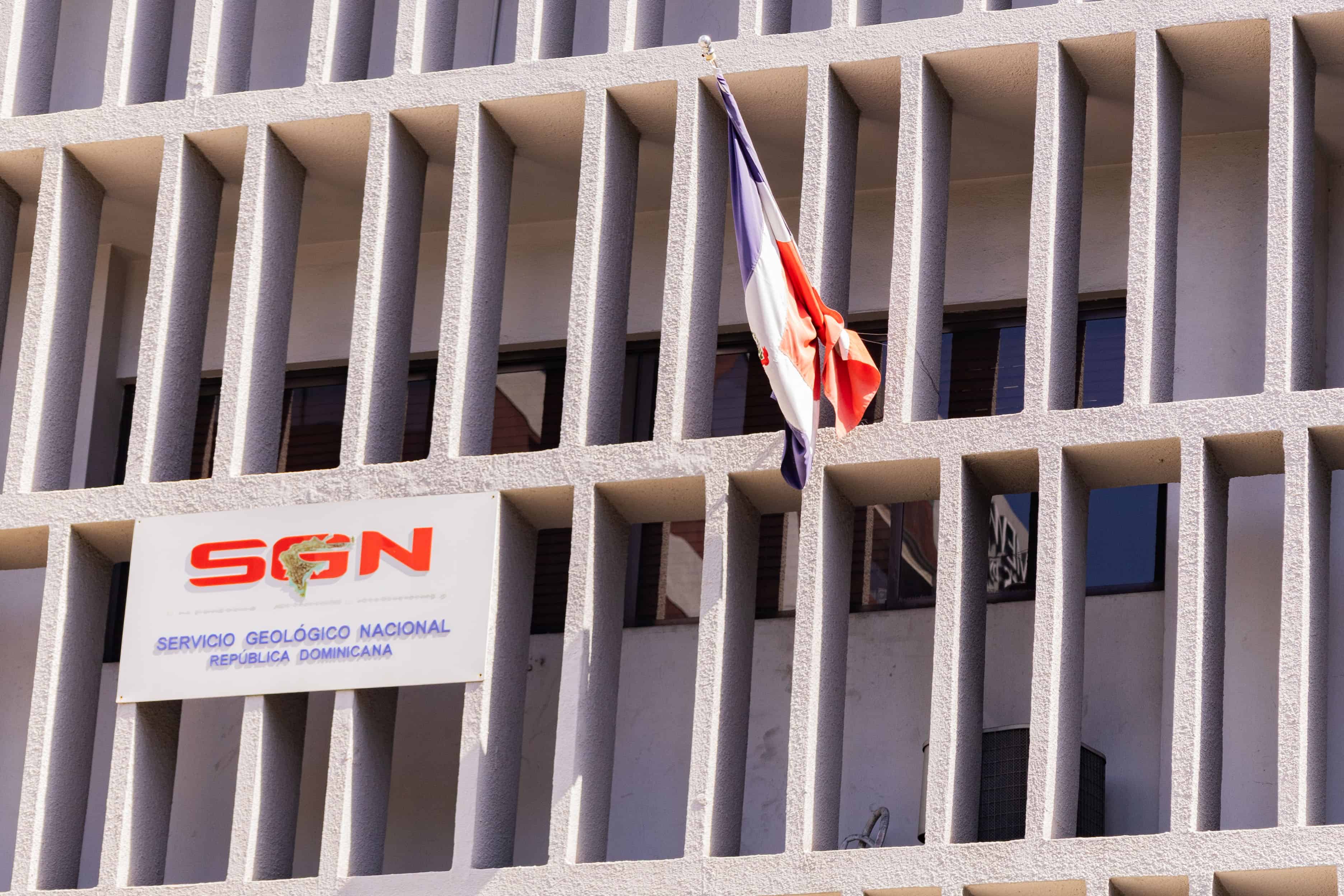Bendera ubicada en el Centro Geol&oacute;gico Nacional (SGN).