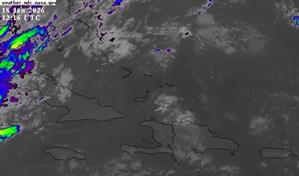 Lluvias aisladas en algunas provincias del pa&iacute;s este domingo, seg&uacute;n el Indomet