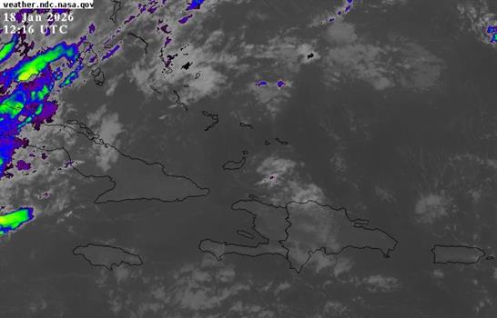 Lluvias aisladas en algunas provincias del pa&iacute;s este domingo, seg&uacute;n el Indomet