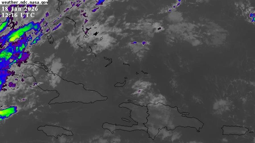 Lluvias aisladas en algunas provincias del pa&iacute;s este domingo, seg&uacute;n el Indomet