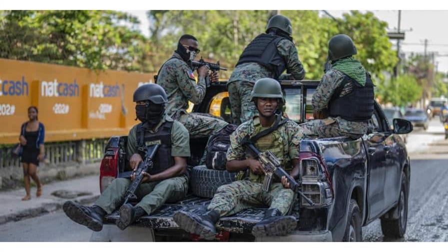 Las Fuerzas de seguridad realizan operativo antipandillas en Hait&iacute;