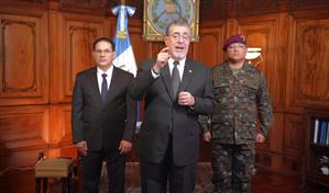 Presidente de Guatemala decreta estado de sitio tras asesinato de polic&iacute;as por pandilleros