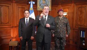 Presidente de Guatemala decreta estado de sitio tras asesinato de polic&iacute;as por pandilleros