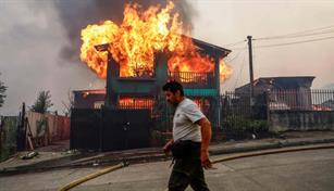 Incendios sin control en el sur de Chile dejan 19 muertos y miles de evacuados