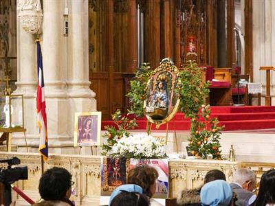 La Virgen de la Altagracia en NY: misa de la comunidad dominicana