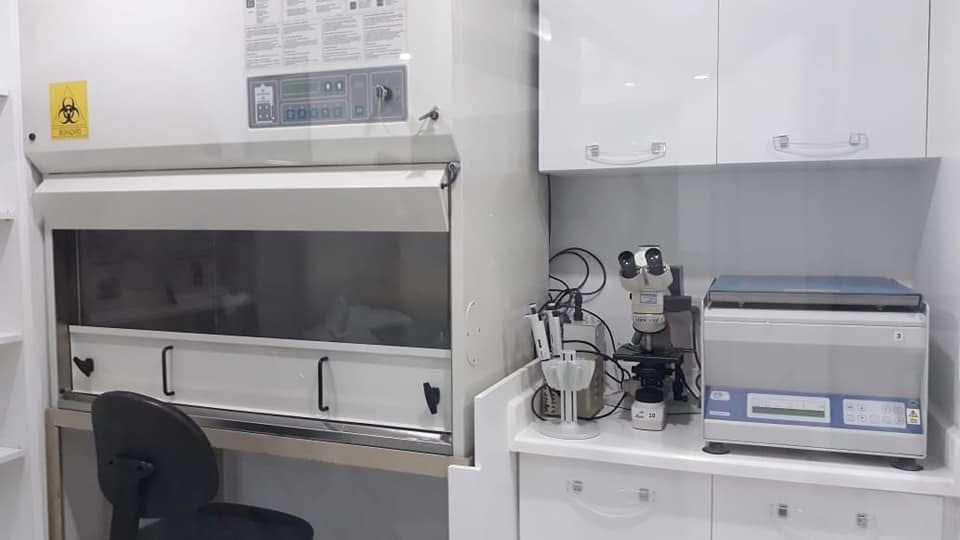 Uno de los laboratorios financiados mediante el Fondocyt.