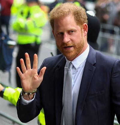 El pr&iacute;ncipe Harry acusa al Mail de obtenci&oacute;n ilegal de datos privados durante dos d&eacute;cadas