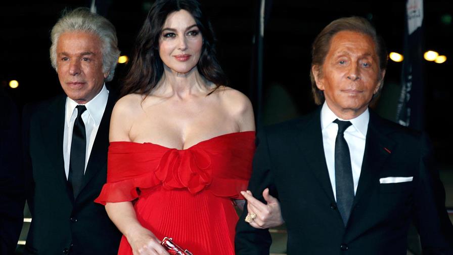 Valentino Garavani, el dise&ntilde;ador que defini&oacute; el rojo Valentino en la alta costura