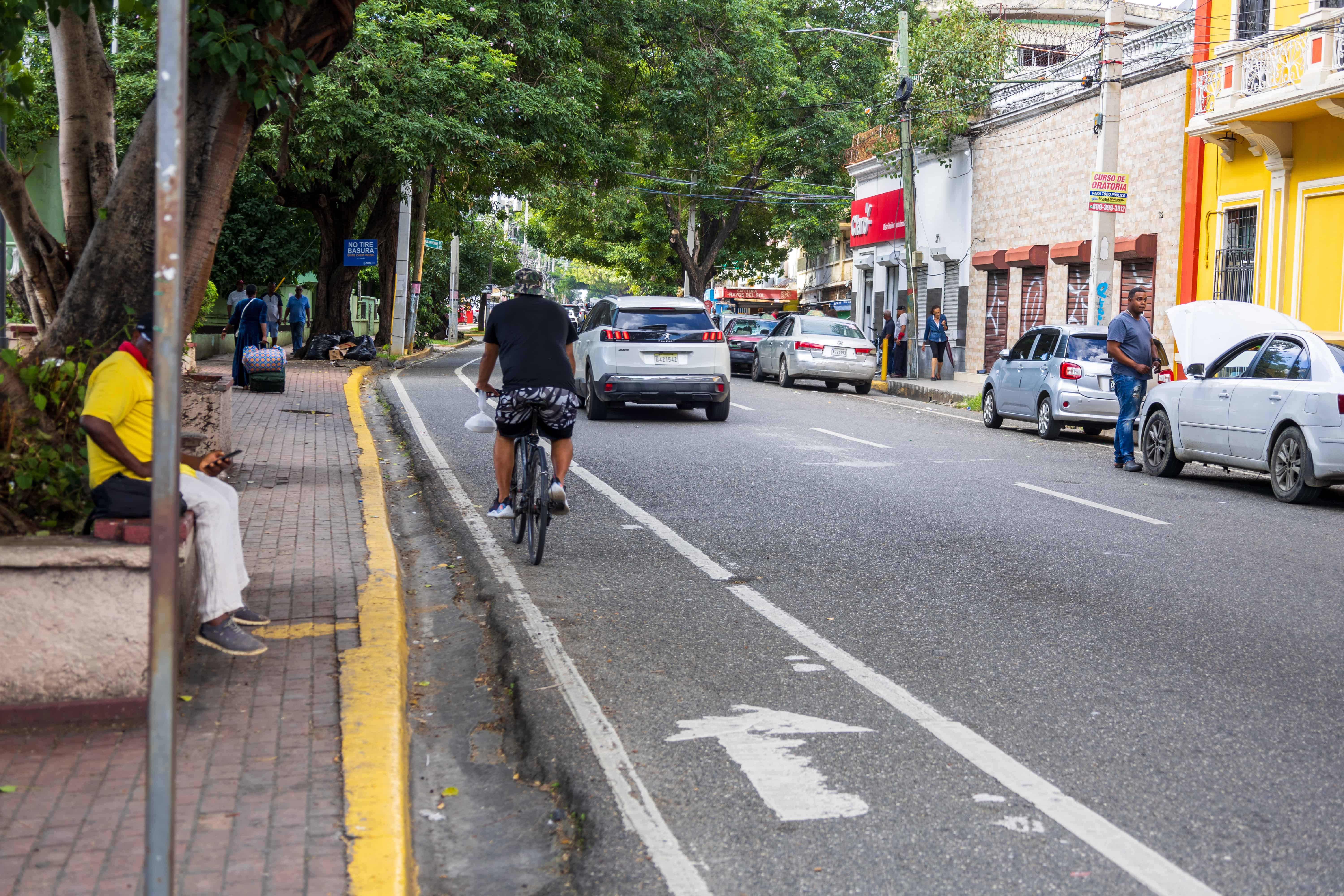 Ciclov&iacute;a de la avenida Bol&iacute;var.