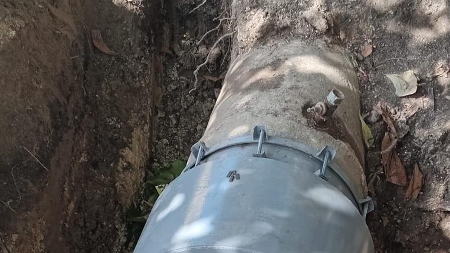 Caasd restablece servicio de agua potable tras aver&iacute;a en Santo Domingo Oeste