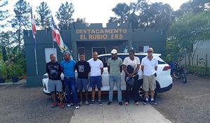 Un ciudadano canadiense es detenido por transporte de haitianos indocumentados en Santiago