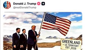 Trump se apoya en la IA para alentar su ofensiva sobre Groenlandia antes de llegar a Davos