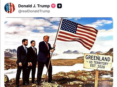 Donald Trump se apoya en IA para alentar ofensiva en Groenlandia