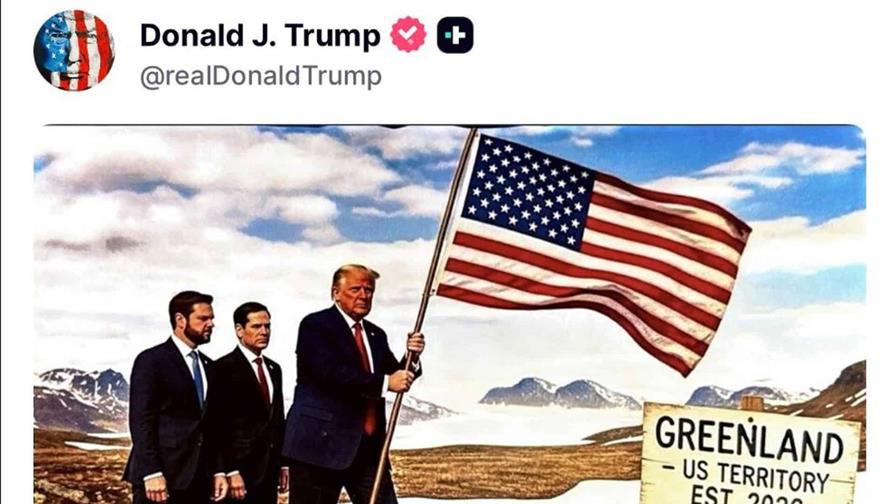 Trump se apoya en la IA para alentar su ofensiva sobre Groenlandia antes de llegar a Davos