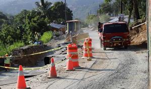 La ampliaci&oacute;n de la carretera Cambita–Los Cacaos alcanza un 40 % de ejecuci&oacute;n
