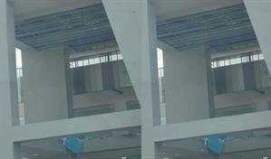 SNS interviene hospital de San Francisco de Macor&iacute;s tras desprendimiento de plaf&oacute;n