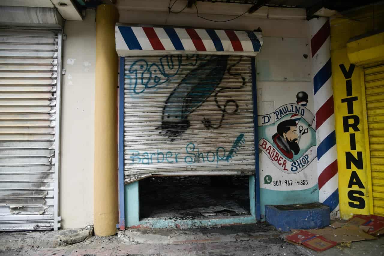 Locales comerciales en Bella Vista quedaron totalmente destruidos por el incendio que se registr&oacute; la madrugada de este martes